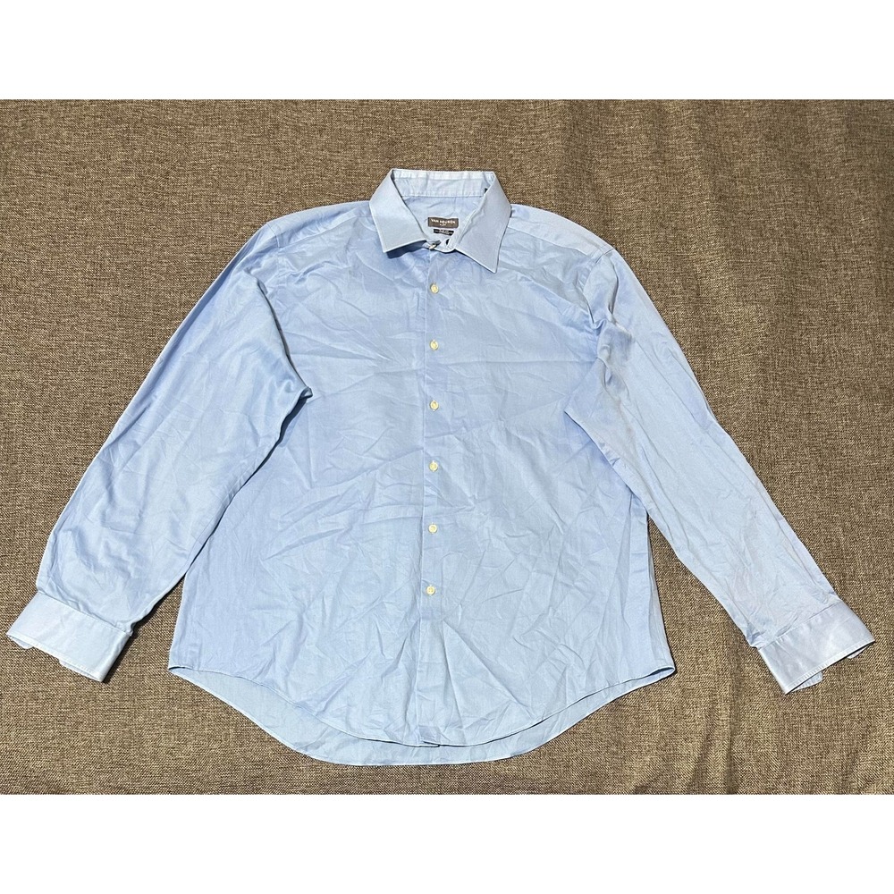 Van Heusen Slim Fit Men's 17 34/35 Long Sleeve Shirt